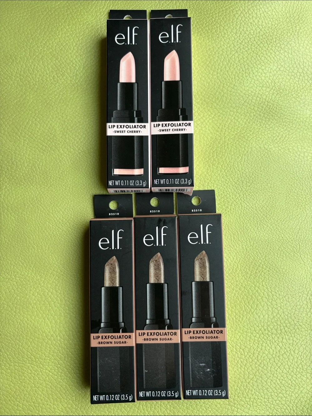 ELF Lip Exfoliator 2 Sweet Cherry 3 Brown Sugar NEW